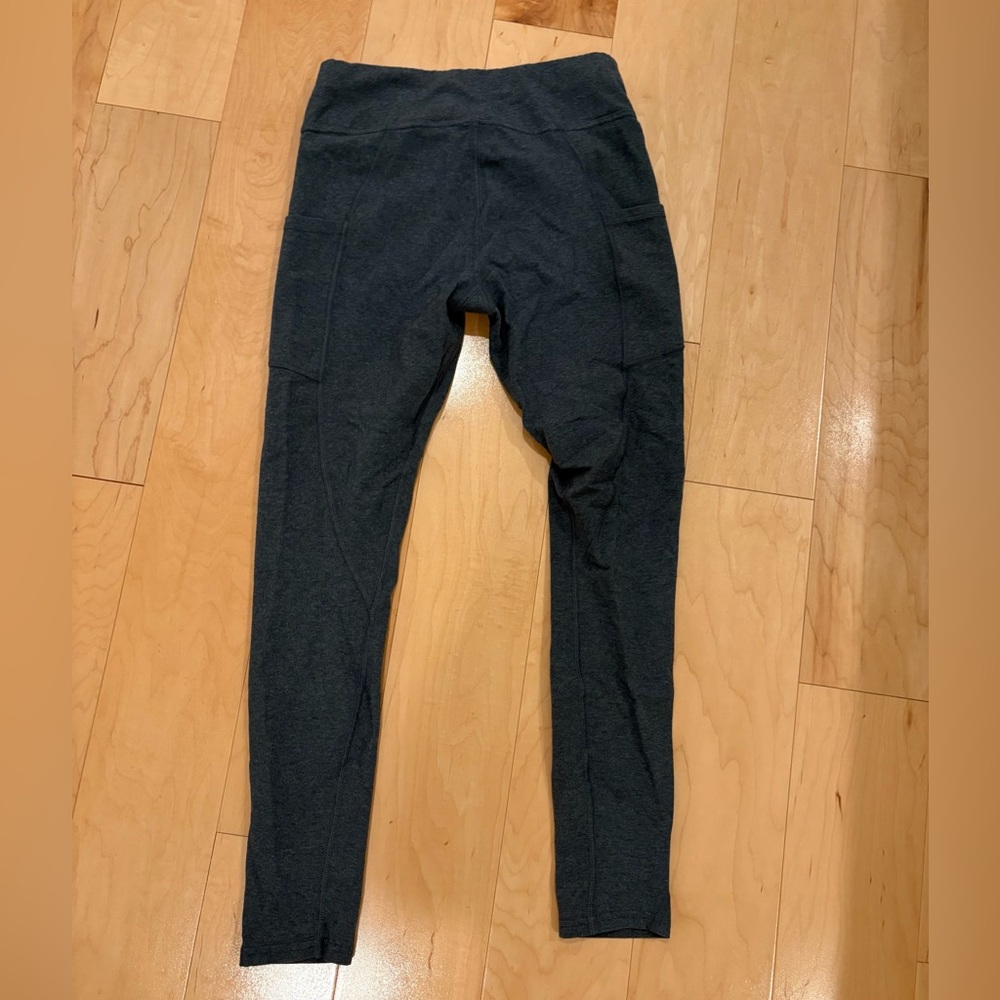 PACT dark teal pocket leggings